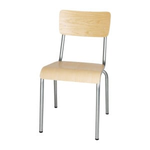 Galvaniseeritud puidust tool - 4-osaline komplekt Bolero