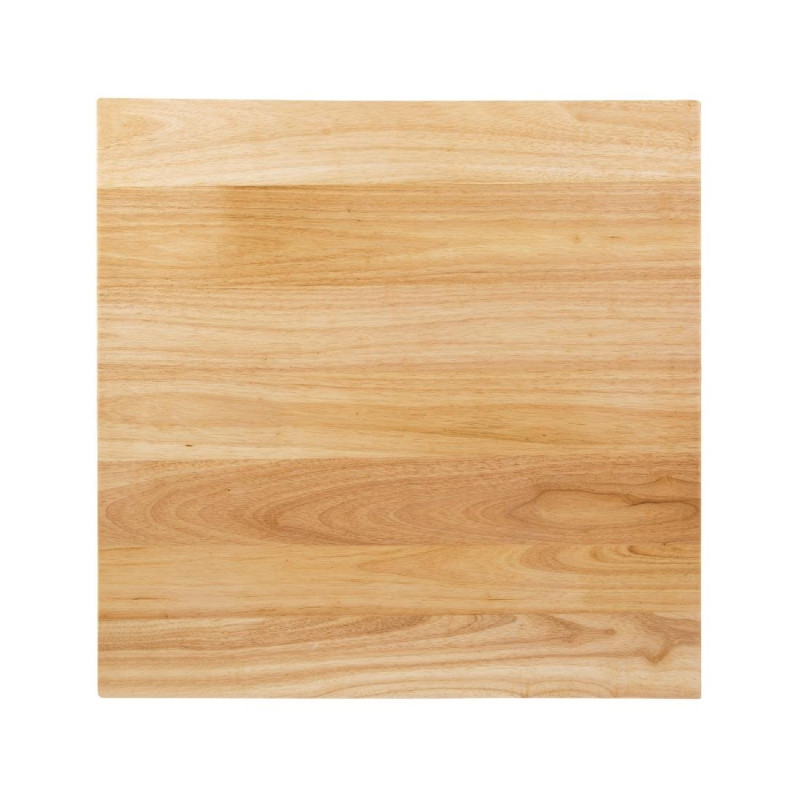 Square Natural Wood Table Top Bolero 700mm DY737 Square Natural Wood Table Top Bolero 700mm DY737