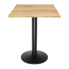 Platoo laud ruudukujuline naturaalne puit Bolero 700mm DY737