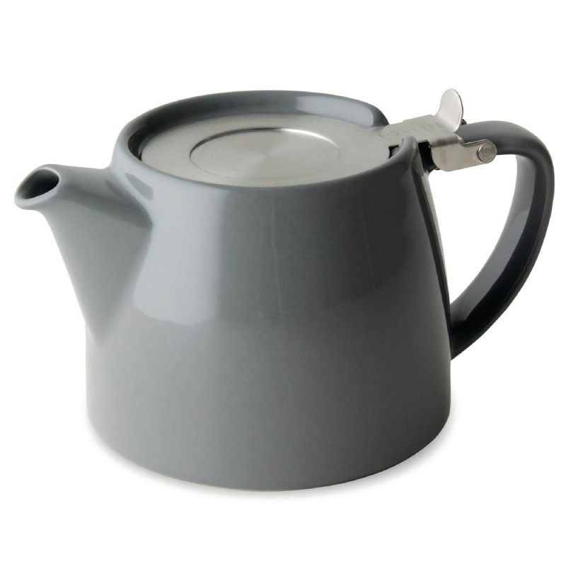 Gray Teapot 500ml FORLIFE - High-quality ceramic, stainless steel tea strainer Gray Teapot 500ml FORLIFE - High-quality ceramic, stainless steel tea strainer