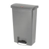 Front Pedal Bin Grey 50L - Hygienic & Practical | Rubbermaid