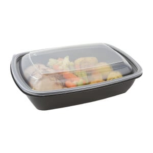 900 ml ristkülikukujulised toidukarbid - Komplekt 300
