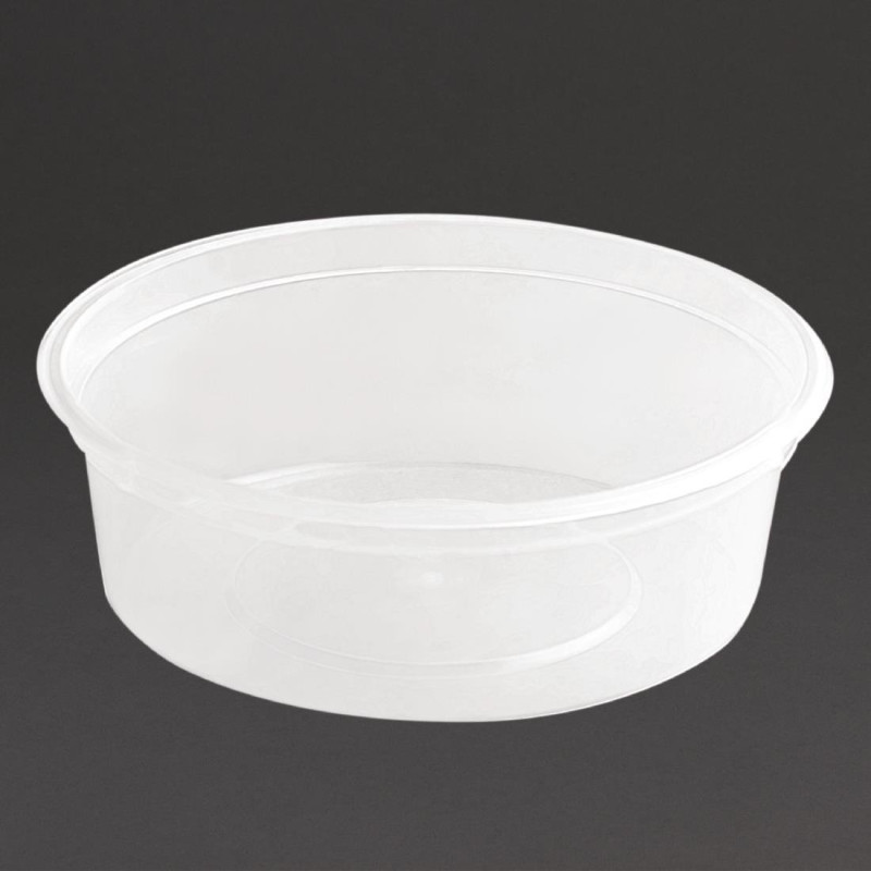 Microwavable Sauce Pots 50ml - Pack of 100: Practical and resistant in transparent plastic Microwavable Sauce Pots 50ml - Pack of 100: Practical and resistant in transparent plastic