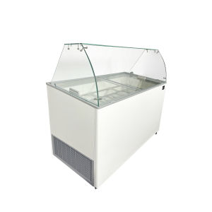 Jäätisevitrin - staatiline - 6 x 5 L - CombiSteel