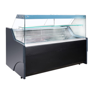 Wesley 1.5 Black Refrigerated Display 130 L - CombiSteel