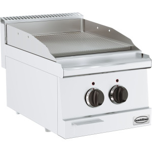 Plaatgrill CombiSteel 3600W, soonitud elektriline