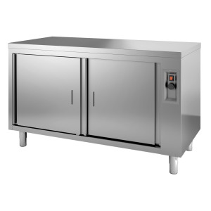 Kahe uksega soojenduskapp - L 1000 x S 700 mm - CombiSteel