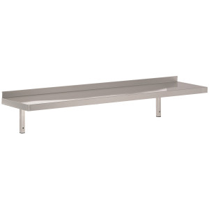 Roostevabast terasest seinariiul koos toega - L 1400 x S 400 mm - CombiSteel