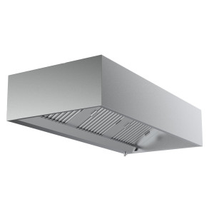 Hotte Cubique Sügavus 950 koos Led - Pikkus 1000 mm - CombiSteel