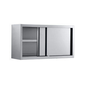 Seinakapiga lükandustega kapp - L 1400 x S 400 mm - CombiSteel