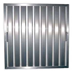 Lamellfilter õhupuhastile - 495 x 495 mm - CombiSteel