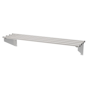 Etagère Murale Barreaudée avec Equerres - L 1500 x P 300 mm - CombiSteel