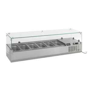 Saladette külmik - 6 GN 1/3