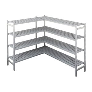 Angular Shelving for Cold Room 2400 x 3000 x 2200 mm - L 2130 x D 450 mm - CombiSteel