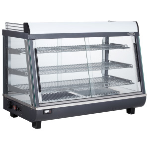 Vitrine soojenduskapp - 136 L - CombiSteel