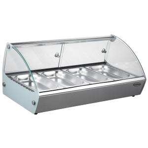 Heated Display Case to Place - 4 GN 1/3 - CombiSteel