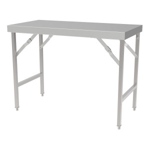 Table Inox Pliante - L 1800 x P 700 mm - CombiSteel