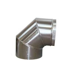 Kumerus 90° Ø 350 kapuutsile - CombiSteel