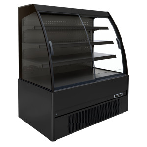 Vitrine Jahutatud Seinakapp Kumerate Lükandustega Noah - 1,13 m² - CombiSteel