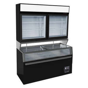 Seinavitrine ja supermarketikapp - 948 L - CombiSteel