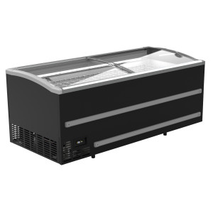 Must sügavkülmik supermarketile - 1136 L - CombiSteel