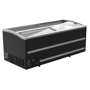 Must sügavkülmik supermarketile - 988 L - CombiSteel