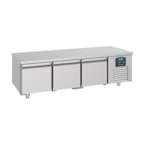 Positiivne GN 1/1 jahutatud laud 3 uksega - 280 L - CombiSteel