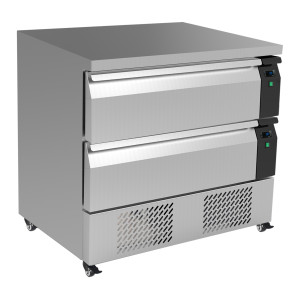 Positiivne ja negatiivne jahutatud sokkel - 4 GN 1/1 - 179 L - CombiSteel