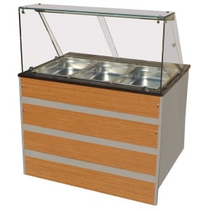 Buffet Chaud - 3 GN 1/1 - CombiSteel