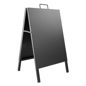 Metallraamiga kõnnitee märk - 500 x 850 mm