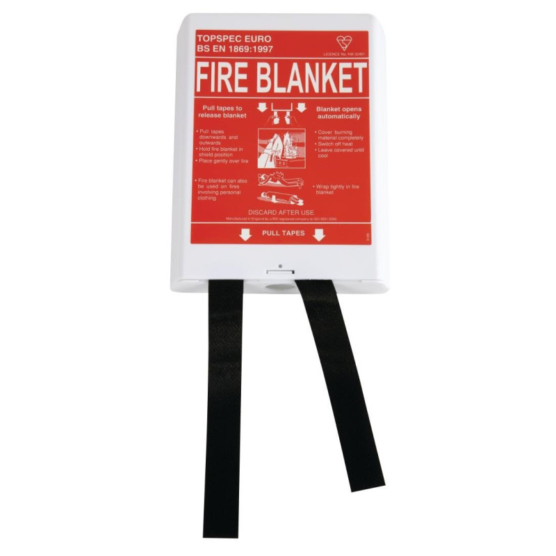 Fire Blanket - 120 cm - FourniResto Fire Blanket - 120 cm - FourniResto