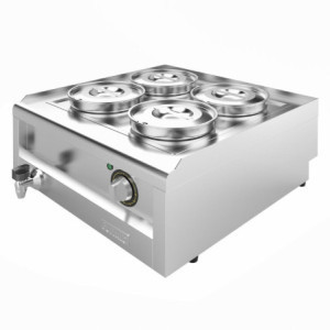 Bain-Marie 4 Potid Seeria 600 - Buffalo