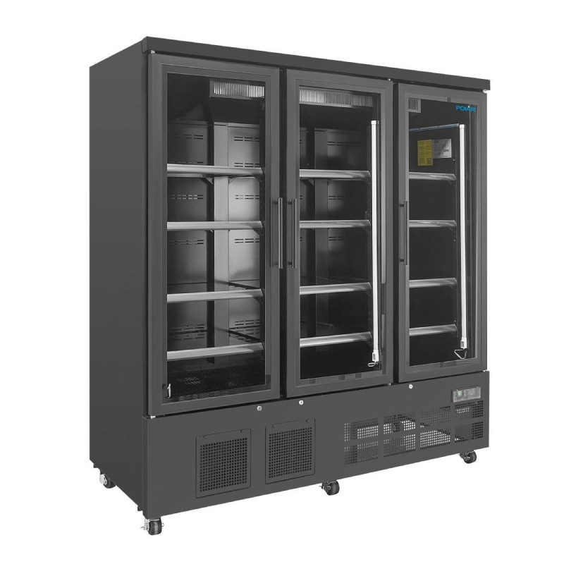3-ukseline külmkapp - 1156 L - Negatiivne Must - Polar 3-ukseline külmkapp - 1156 L - Negatiivne Must - Polar