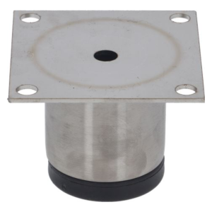 Reguleeritav jalg AISI 304 ø 1"1/2 - 65 x 65 mm - FourniResto