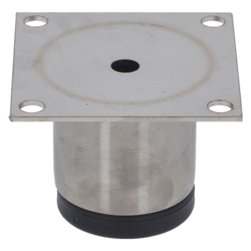 Reguleeritav jalg AISI 304 ø 1"1/2 - 65 x 65 mm - FourniResto