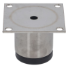 Adjustable Foot AISI 304 ø 1"1/2 - 65 x 65 mm - FourniResto