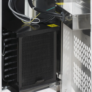 Roostevabast terasest tagaseinaga külmlaud - 4 ust - GN 1/1 - TEFCOLD