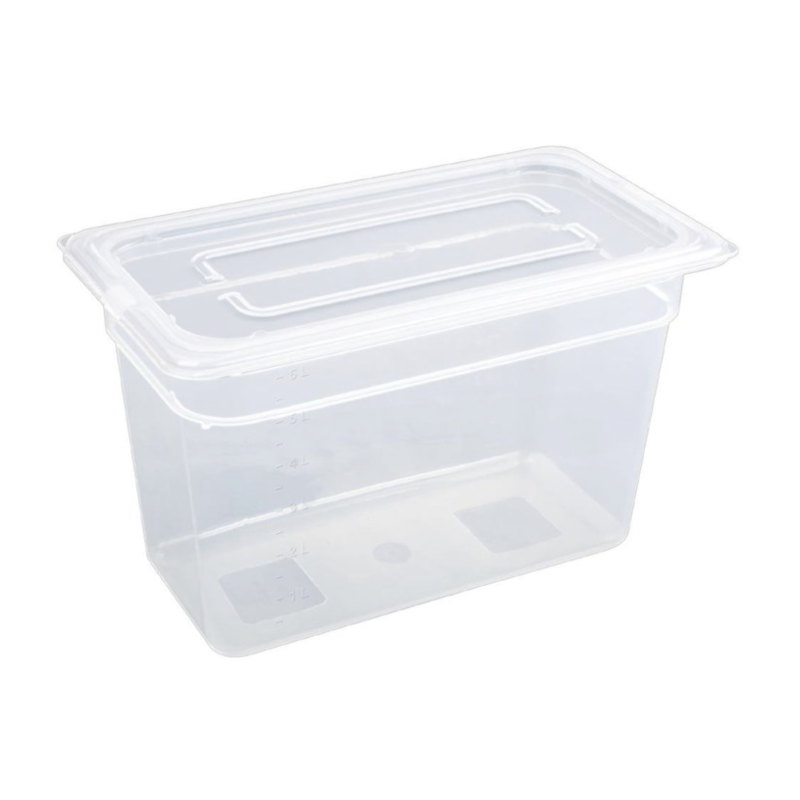 Bac en Polypropylène - GN 1/3 - Lot de 4 - Vogue Bac en Polypropylène - GN 1/3 - Lot de 4 - Vogue