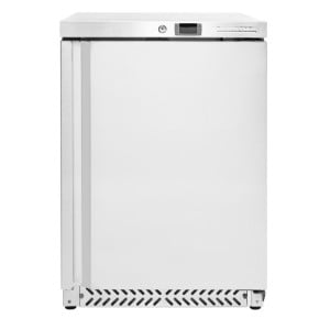 Roostevabast terasest negatiivne külmkapp 170 L -18°C tööpinna all
