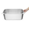 Gastro GN 1/1 Stainless Steel Perforated Pan - Depth 200 mm - 28 L - Vogue