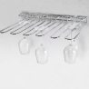 Glass Rack - 5 Rows - Dynasteel