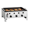Grill de Table - Kombineeritud Gaasiplaat Sile - Bartscher