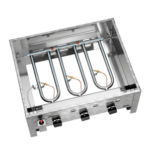 Grill de Table - Kombineeritud Gaasiplaat Sile - Bartscher