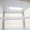 Valge positiivne jahutusvitrine 2 kumerat ust 86 L - Polar