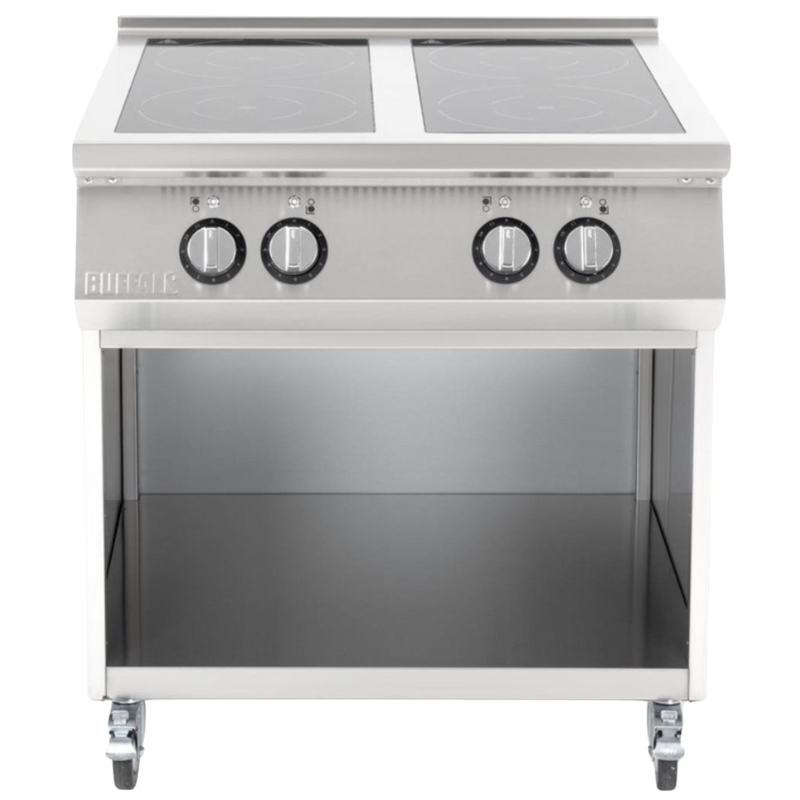 4-Burner Induction Hob with Base - 400 V