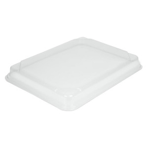 PET-kaaned taaskasutatavate toidukandikute jaoks 263 x 201 mm - Komplekt 90 - Faerch