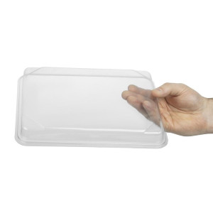 PET-kaaned taaskasutatavate toidukandikute jaoks 263 x 201 mm - Komplekt 90 - Faerch