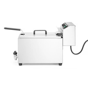 Friteerimismasin äravoolukraaniga - 10 L - HENDI