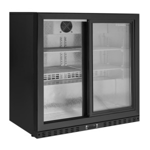 Refrigerated Back Bar 208 L - 2 Sliding Doors