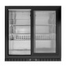 Refrigerated Back Bar 208 L - 2 Sliding Doors